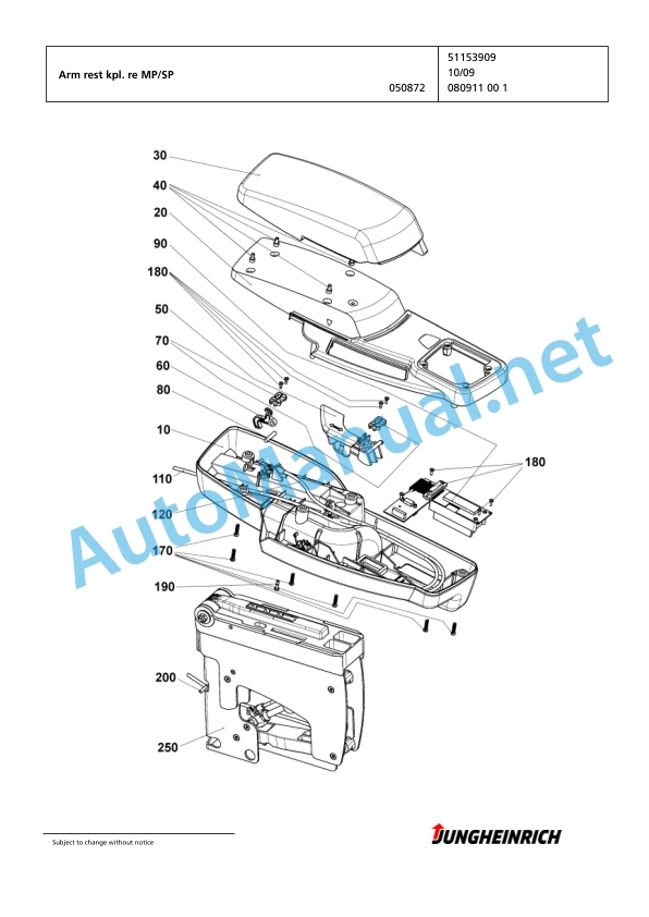 Jungheinrich Forklift EFG 430 GE100-470DZ Spare Parts Manual FN423501 2 Jungheinrich Forklift EFG 430 GE100-470DZ Spare Parts Manual FN423501 - Image 2