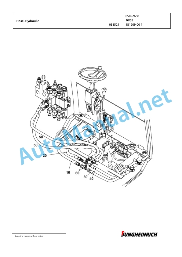 Jungheinrich Forklift EFG 430 GE115-440DZ Spare Parts Manual FN423421 4 Jungheinrich Forklift EFG 430 GE115-440DZ Spare Parts Manual FN423421 - Image 4