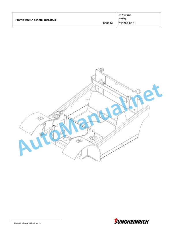 Jungheinrich Forklift EFG 430 GE115-440DZ Spare Parts Manual FN426937 2 Jungheinrich Forklift EFG 430 GE115-440DZ Spare Parts Manual FN426937 - Image 2