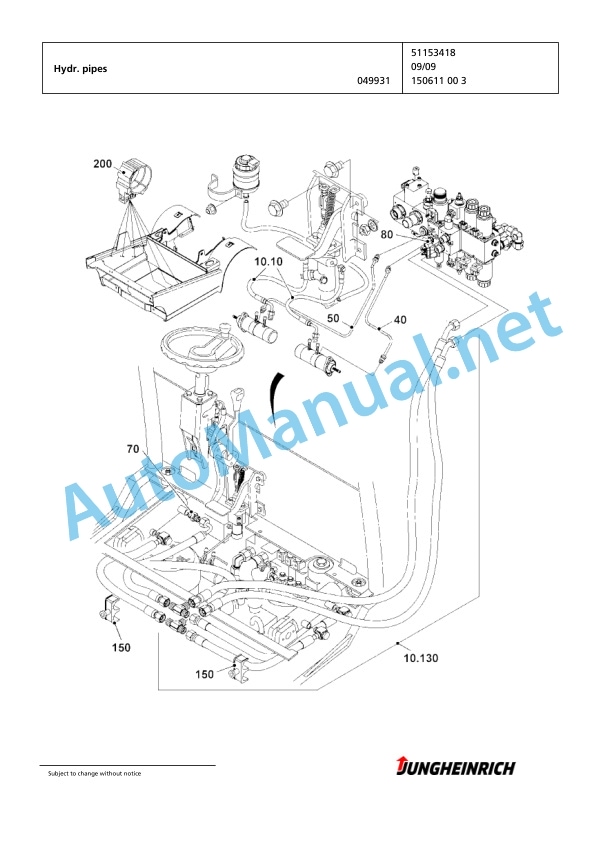 Jungheinrich Forklift EFG 430 GE115-470DZ Spare Parts Manual FN424927 4 Jungheinrich Forklift EFG 430 GE115-470DZ Spare Parts Manual FN424927 - Image 4