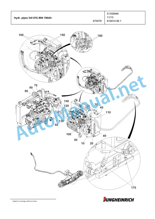 Jungheinrich Forklift EFG 430 GE115-600DZ Spare Parts Manual FN585541 4 Jungheinrich Forklift EFG 430 GE115-600DZ Spare Parts Manual FN585541 - Image 4