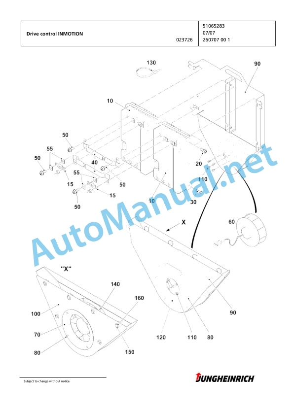 Jungheinrich Forklift EFG 540 GE-492DZ Spare Parts Manual FN426131 4 Jungheinrich Forklift EFG 540 GE-492DZ Spare Parts Manual FN426131 - Image 4