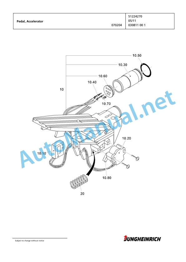 Jungheinrich Forklift EFX 413 X+I 120 650 DZ Spare Parts Manual FN427279 2 Jungheinrich Forklift EFX 413 X+I 120 650 DZ Spare Parts Manual FN427279 - Image 2