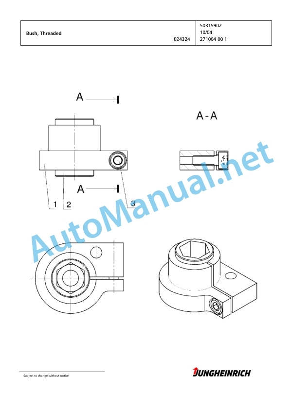 Jungheinrich Forklift EJC 112 Spare Parts Manual 90359809 4 Jungheinrich Forklift EJC 112 Spare Parts Manual 90359809 - Image 4