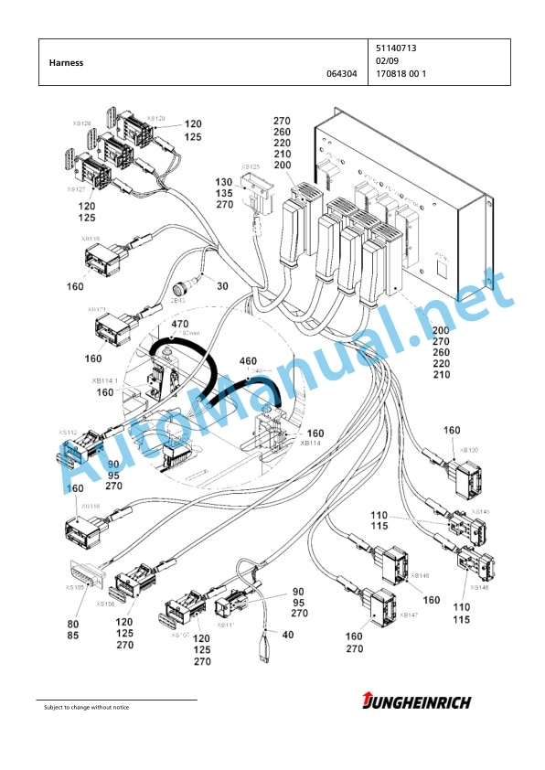 Jungheinrich Forklift EKS 210 Z+F 080 475 DZ Spare Parts Manual FN427295 2 Jungheinrich Forklift EKS 210 Z+F 080 475 DZ Spare Parts Manual FN427295 - Image 2