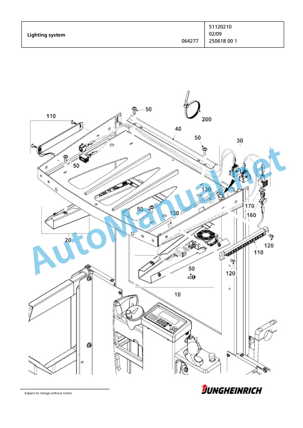 Jungheinrich Forklift EKS 210 Z+F 080 475 DZ Spare Parts Manual FN427295 5 Jungheinrich Forklift EKS 210 Z+F 080 475 DZ Spare Parts Manual FN427295 - Image 5
