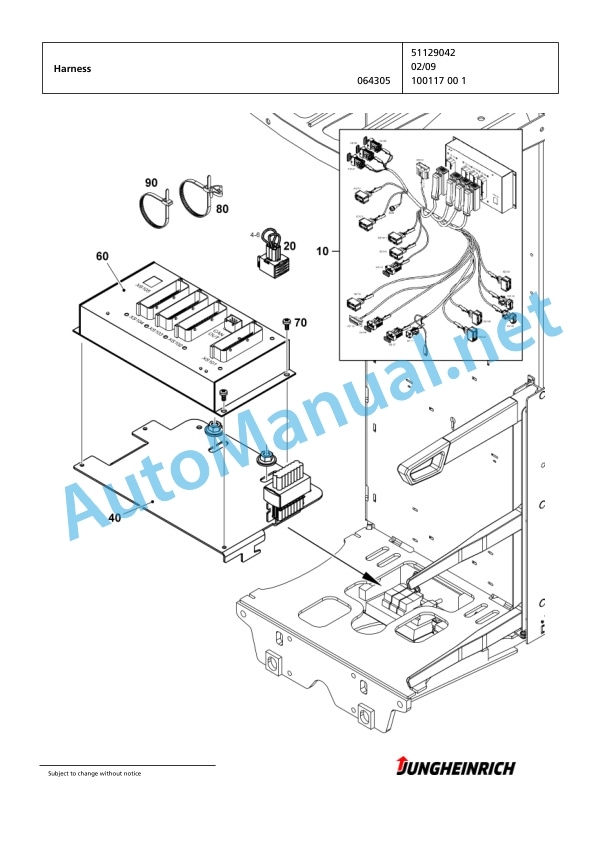 Jungheinrich Forklift EKS 210 Z+F 100 475 DZ Spare Parts Manual FN423627 2 Jungheinrich Forklift EKS 210 Z+F 100 475 DZ Spare Parts Manual FN423627 - Image 2