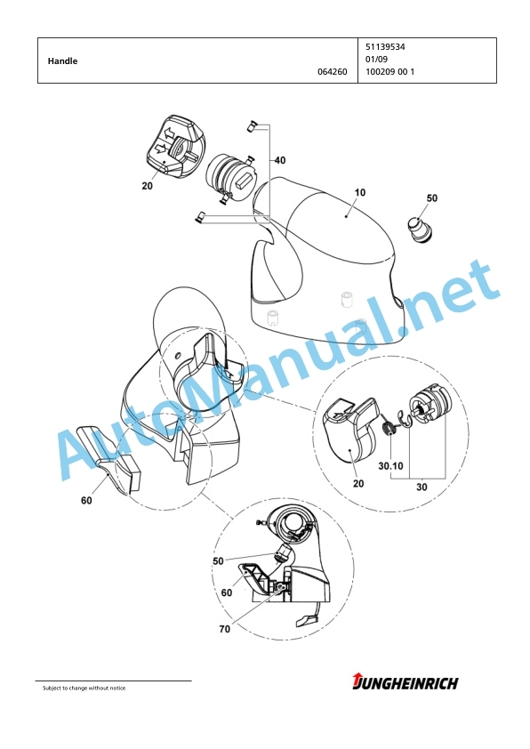 Jungheinrich Forklift EKS 210 Z+F 100 600 DZ Spare Parts Manual FN423596 5 Jungheinrich Forklift EKS 210 Z+F 100 600 DZ Spare Parts Manual FN423596 - Image 5