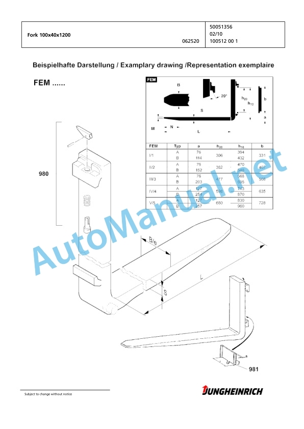 Jungheinrich Forklift EKS 210 Z+F 120 550 DZ Spare Parts Manual FN425141 4 Jungheinrich Forklift EKS 210 Z+F 120 550 DZ Spare Parts Manual FN425141 - Image 4