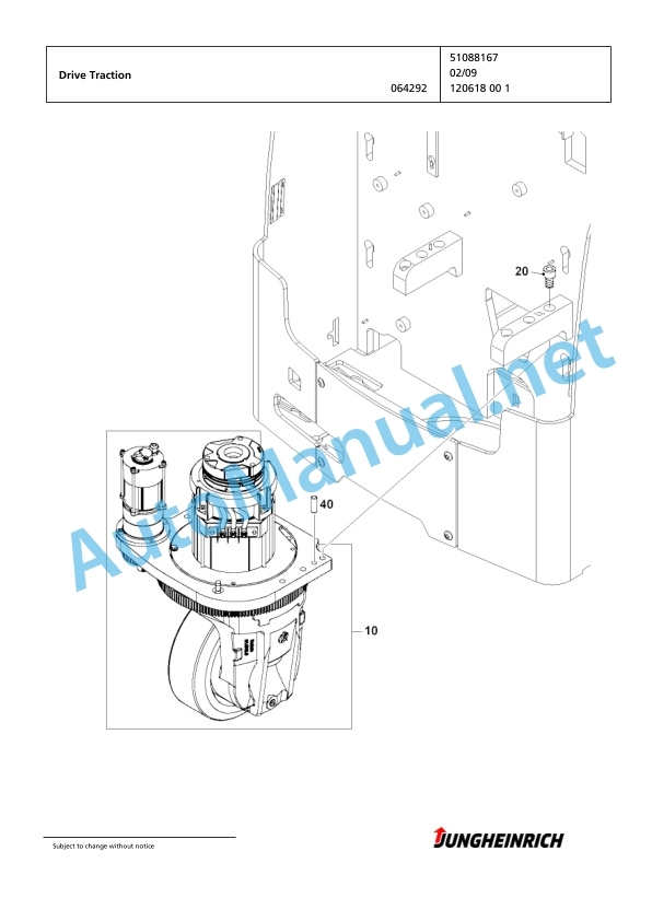 Jungheinrich Forklift EKS 308 L+I 080 475 DZ Spare Parts Manual FN427008 3 Jungheinrich Forklift EKS 308 L+I 080 475 DZ Spare Parts Manual FN427008 - Image 3