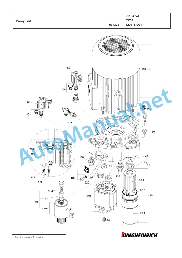 Jungheinrich Forklift EKS 308 L+I 080 475 DZ Spare Parts Manual FN427008 4 Jungheinrich Forklift EKS 308 L+I 080 475 DZ Spare Parts Manual FN427008 - Image 4