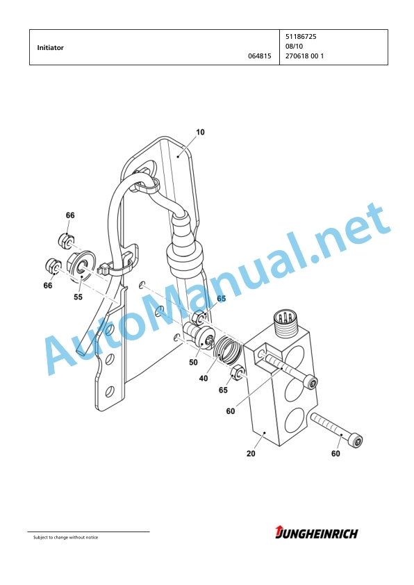 Jungheinrich Forklift EKS 312 L+F 125 750 DZ Spare Parts Manual FN423441 4 Jungheinrich Forklift EKS 312 L+F 125 750 DZ Spare Parts Manual FN423441 - Image 4