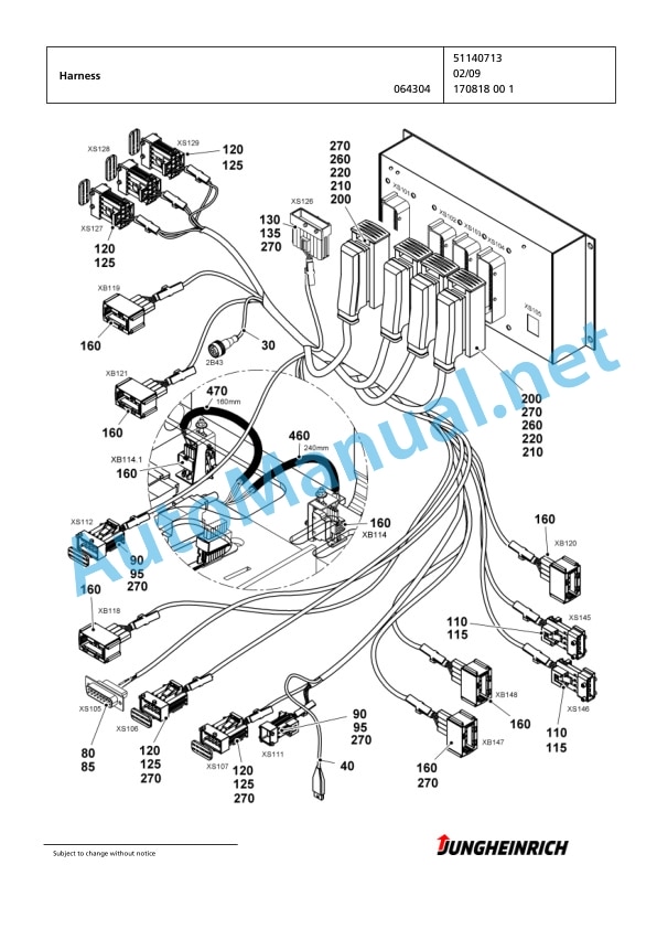 Jungheinrich Forklift EKS 312 Z+F 120 750 DZ Spare Parts Manual FN423975 2 Jungheinrich Forklift EKS 312 Z+F 120 750 DZ Spare Parts Manual FN423975 - Image 2