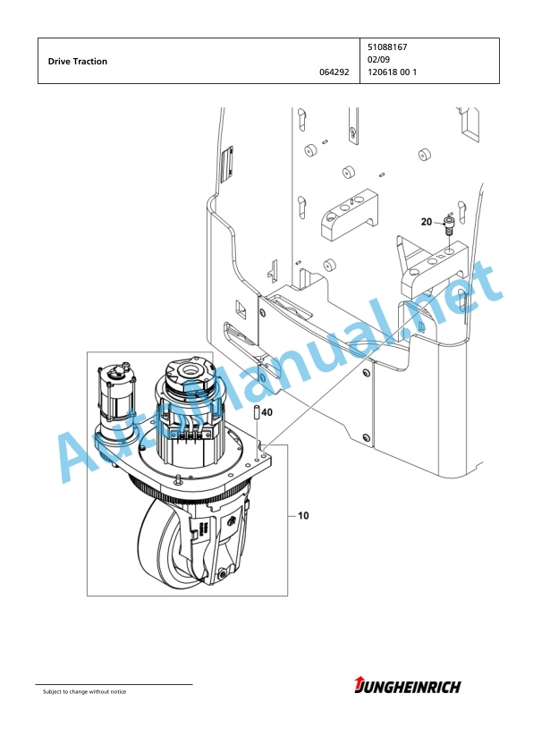 Jungheinrich Forklift EKS 312 Z+F 120 750 DZ Spare Parts Manual FN423975 3 Jungheinrich Forklift EKS 312 Z+F 120 750 DZ Spare Parts Manual FN423975 - Image 3