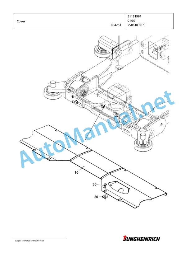 Jungheinrich Forklift EKS 312 Z+F 200 750 DZ Spare Parts Manual FN423122 2 Jungheinrich Forklift EKS 312 Z+F 200 750 DZ Spare Parts Manual FN423122 - Image 2