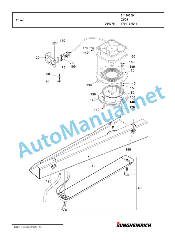 Jungheinrich Forklift EKS 312 Z+I 100 750 ZT Spare Parts Manual FN424149 2 Jungheinrich Forklift EKS 312 Z+I 100 750 ZT Spare Parts Manual FN424149 - Image 2