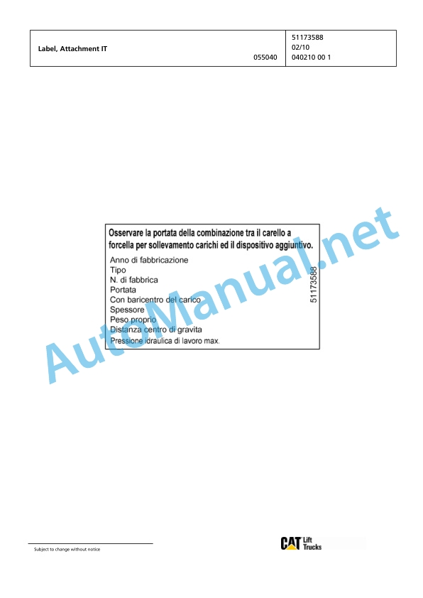 Jungheinrich Forklift EP 40 2SP 450 Spare Parts Manual FN423445 2 Jungheinrich Forklift EP 40 2SP 450 Spare Parts Manual FN423445 - Image 2