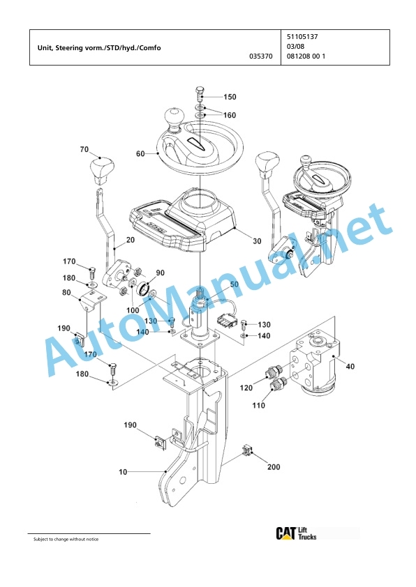Jungheinrich Forklift EP 50 MP 2SP 400 Spare Parts Manual FN426578 3 Jungheinrich Forklift EP 50 MP 2SP 400 Spare Parts Manual FN426578 - Image 3