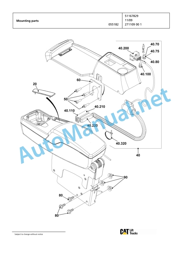 Jungheinrich Forklift EP 50 MP 3FP 490 Spare Parts Manual FN423824 2 Jungheinrich Forklift EP 50 MP 3FP 490 Spare Parts Manual FN423824 - Image 2