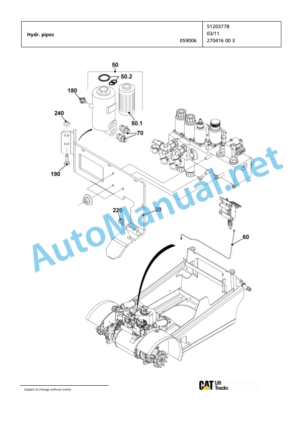 Jungheinrich Forklift EP 50 MP 3FP 490 Spare Parts Manual FN423824 5 Jungheinrich Forklift EP 50 MP 3FP 490 Spare Parts Manual FN423824 - Image 5