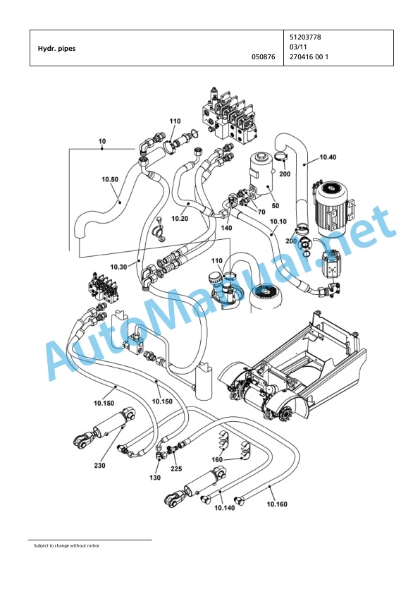 Jungheinrich Forklift EP10000 Spare Parts Manual FN423738 4 Jungheinrich Forklift EP10000 Spare Parts Manual FN423738 - Image 4