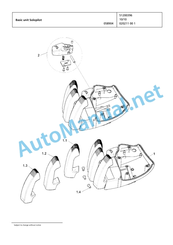 Jungheinrich Forklift EP4000 Spare Parts Manual FN425051 4 Jungheinrich Forklift EP4000 Spare Parts Manual FN425051 - Image 4