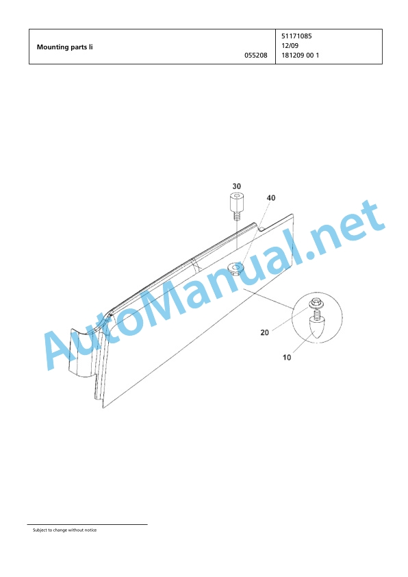 Jungheinrich Forklift EP5000 Spare Parts Manual FN424333 2 Jungheinrich Forklift EP5000 Spare Parts Manual FN424333 - Image 2