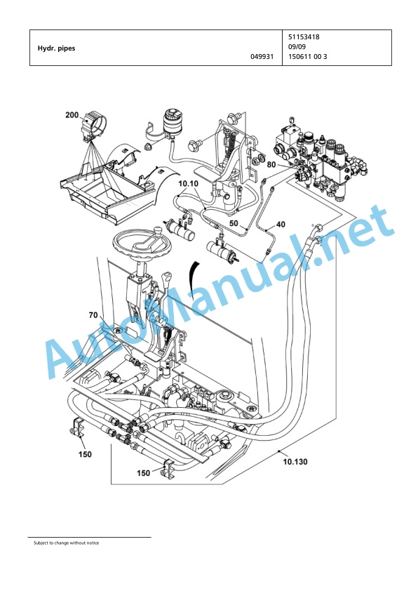 Jungheinrich Forklift EP6000 Spare Parts Manual FN423603 4 Jungheinrich Forklift EP6000 Spare Parts Manual FN423603 - Image 4