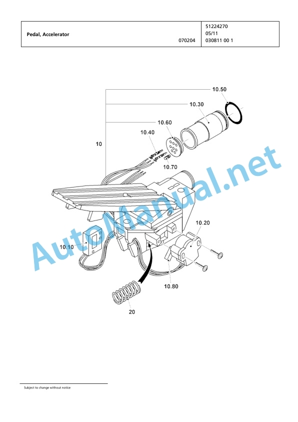 Jungheinrich Forklift EP6000 Spare Parts Manual FN425310 3 Jungheinrich Forklift EP6000 Spare Parts Manual FN425310 - Image 3