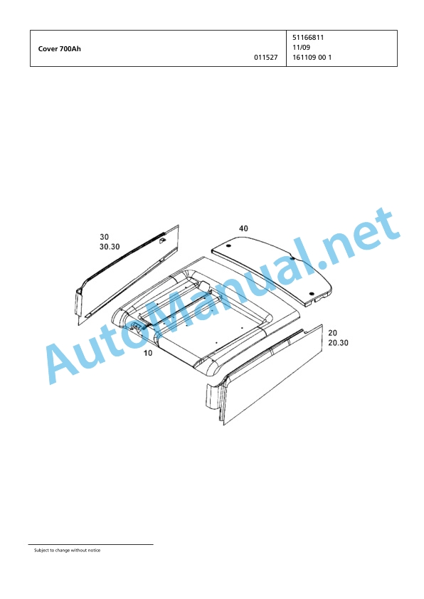 Jungheinrich Forklift EP6000 Spare Parts Manual FN425311 2 Jungheinrich Forklift EP6000 Spare Parts Manual FN425311 - Image 2