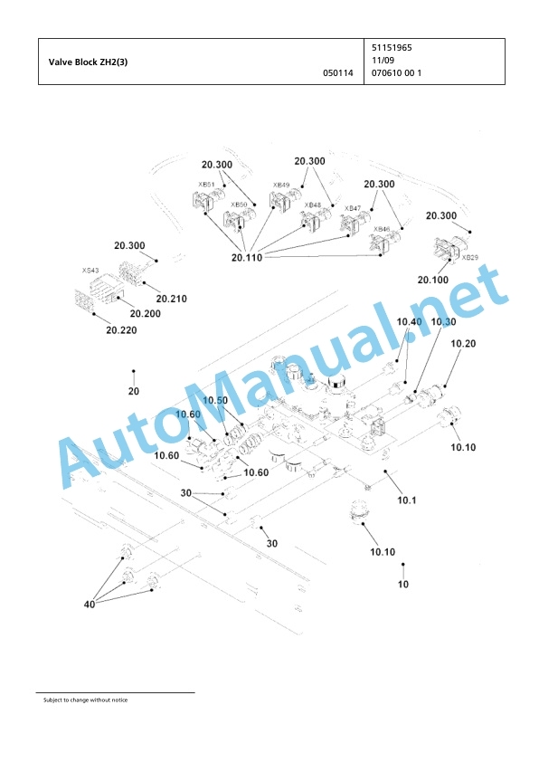 Jungheinrich Forklift EP6000 Spare Parts Manual FN426317 4 Jungheinrich Forklift EP6000 Spare Parts Manual FN426317 - Image 4