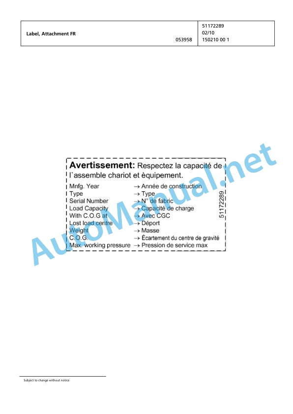 Jungheinrich Forklift EP8000 Spare Parts Manual FN423743 2 Jungheinrich Forklift EP8000 Spare Parts Manual FN423743 - Image 2