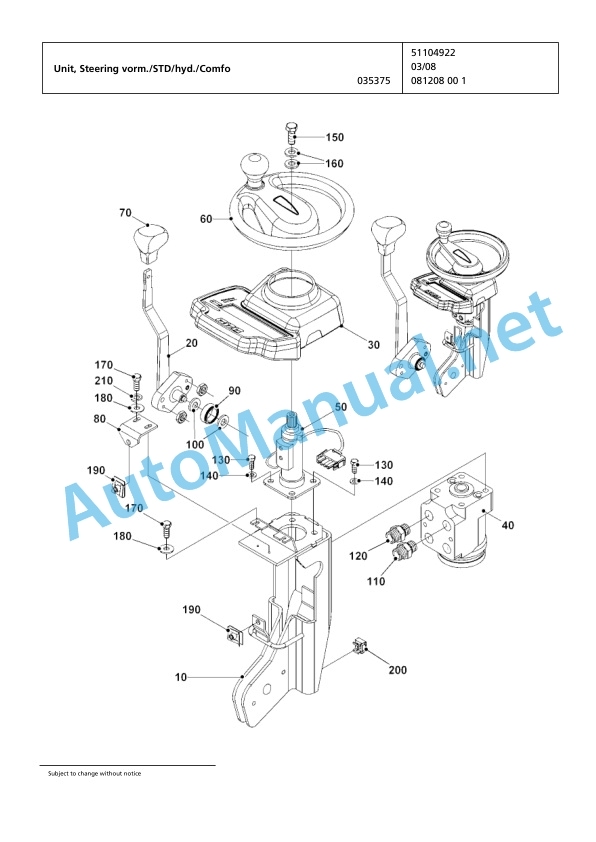 Jungheinrich Forklift EPC5000 Spare Parts Manual FN426295 3 Jungheinrich Forklift EPC5000 Spare Parts Manual FN426295 - Image 3