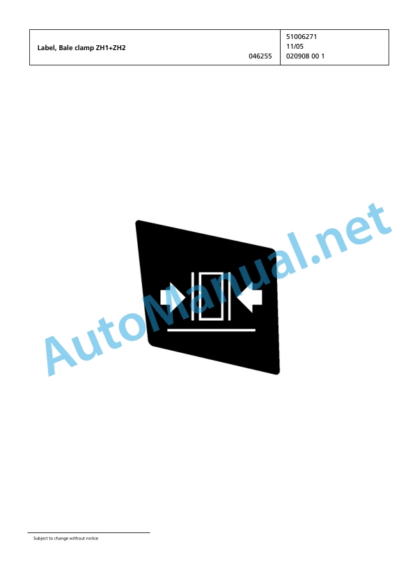 Jungheinrich Forklift EPC5000 Spare Parts Manual FN426296 5 Jungheinrich Forklift EPC5000 Spare Parts Manual FN426296 - Image 5