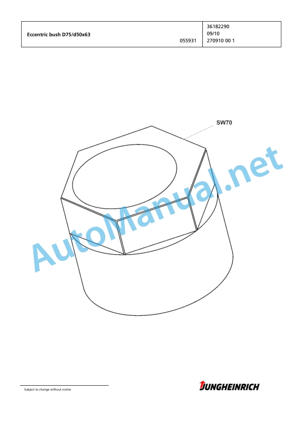 Jungheinrich Forklift ETV 320 Spare Parts Manual 91118495 4 Jungheinrich Forklift ETV 320 Spare Parts Manual 91118495 - Image 4