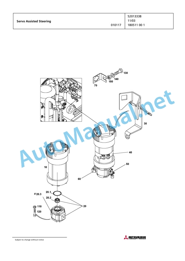 Jungheinrich Forklift FB 50 2SP 650 Spare Parts Manual FN423211 3 Jungheinrich Forklift FB 50 2SP 650 Spare Parts Manual FN423211 - Image 3