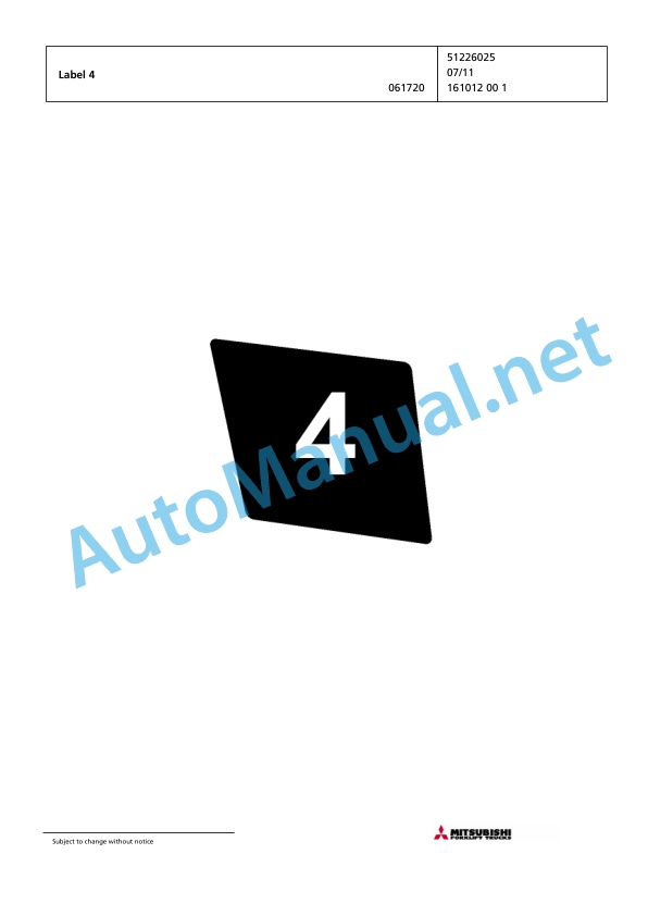 Jungheinrich Forklift FB 50 MP 3FP 492 Spare Parts Manual FN426391 5 Jungheinrich Forklift FB 50 MP 3FP 492 Spare Parts Manual FN426391 - Image 5
