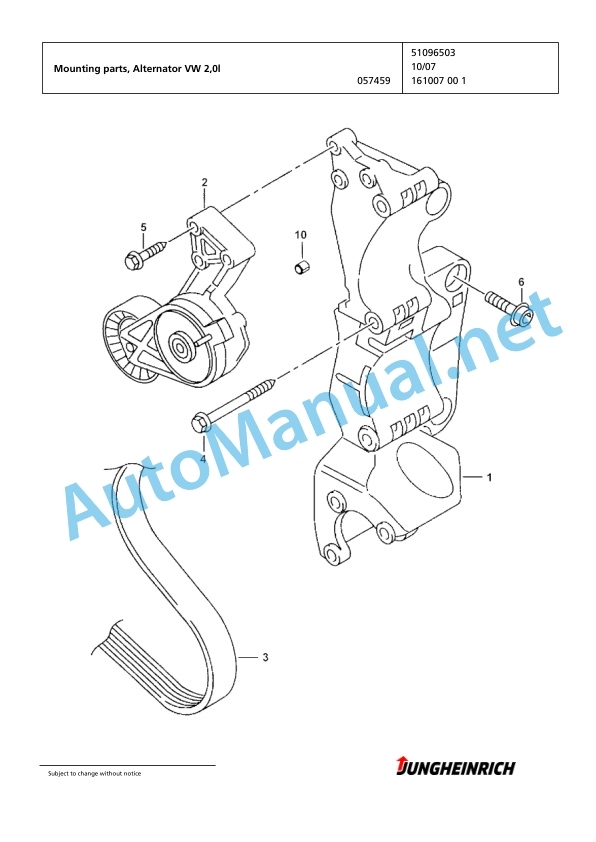 Jungheinrich Forklift TFG 316s GE90-435DZ Spare Parts Manual FN425997 3 Jungheinrich Forklift TFG 316s GE90-435DZ Spare Parts Manual FN425997 - Image 3