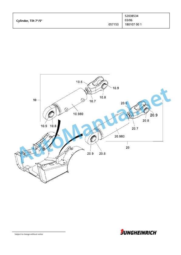 Jungheinrich Forklift TFG 320 G+E120-480DZ Spare Parts Manual FN424182 5 Jungheinrich Forklift TFG 320 G+E120-480DZ Spare Parts Manual FN424182 - Image 5
