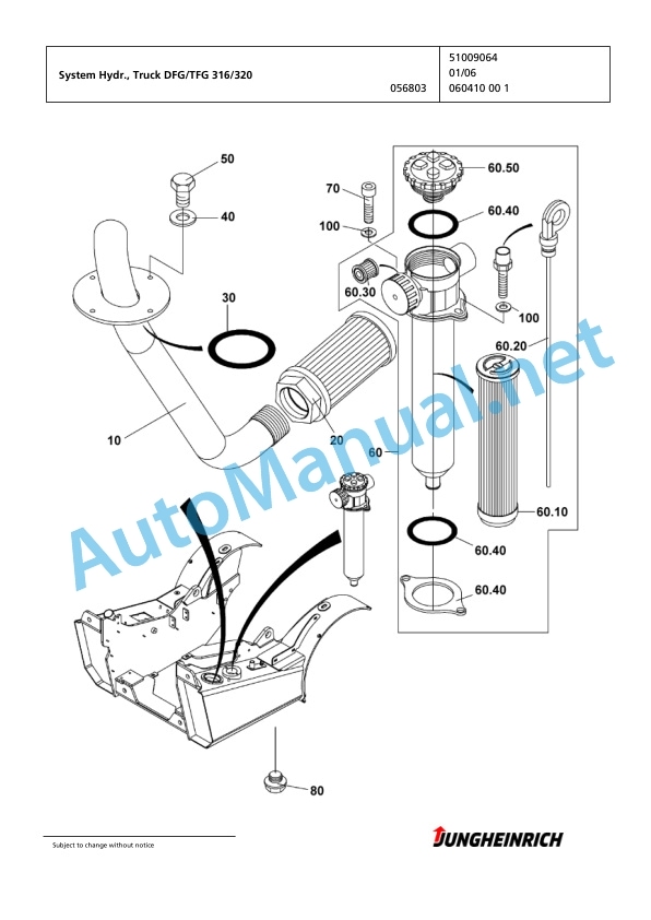 Jungheinrich Forklift TFG 320 GE115-600DZ Spare Parts Manual FN423571 5 Jungheinrich Forklift TFG 320 GE115-600DZ Spare Parts Manual FN423571 - Image 5