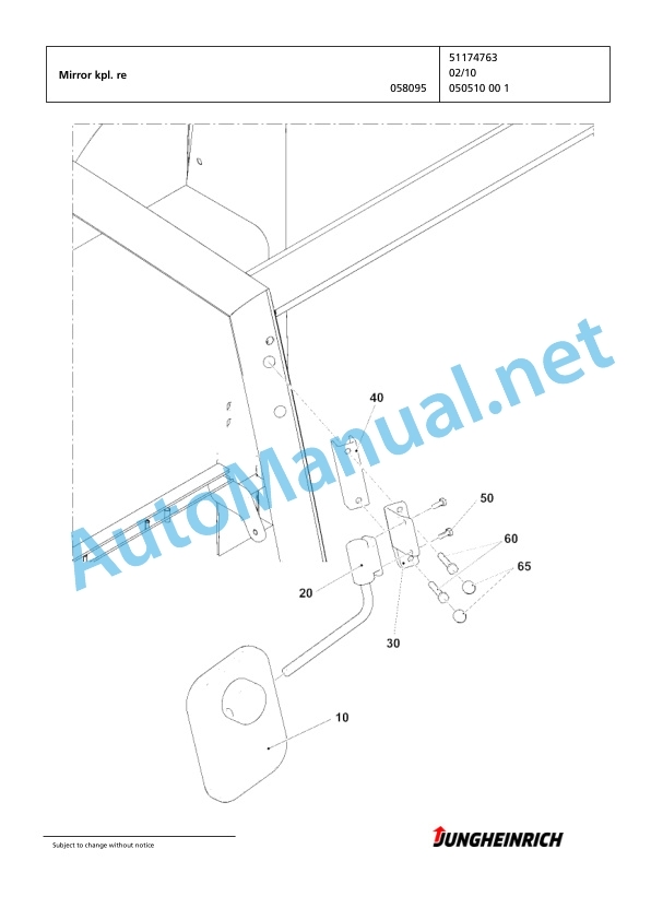 Jungheinrich Forklift TFG 320 GE120-450DZ Spare Parts Manual FN427263 2 Jungheinrich Forklift TFG 320 GE120-450DZ Spare Parts Manual FN427263 - Image 2
