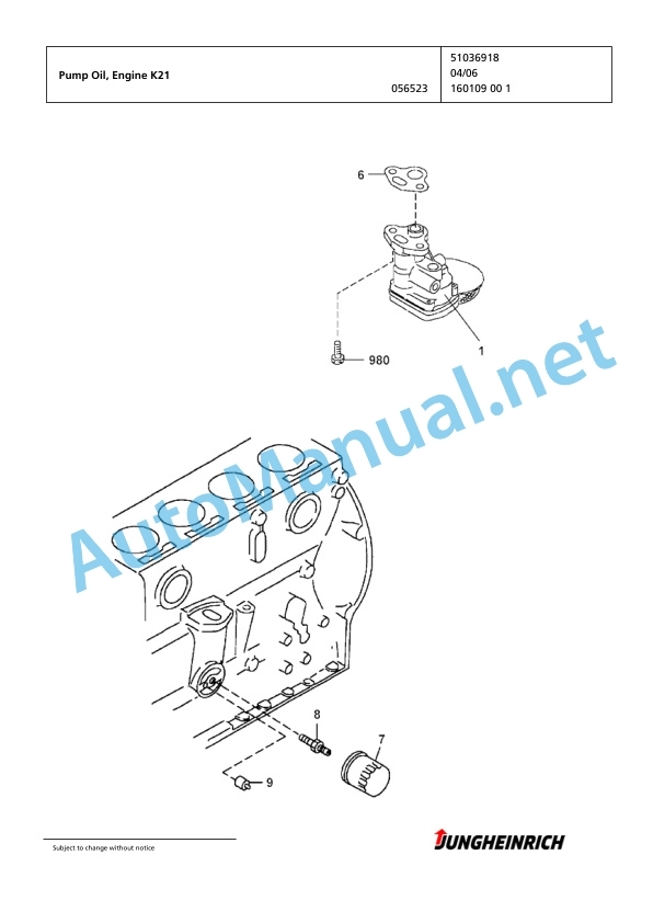 Jungheinrich Forklift TFG 320 GE120-480DZ Spare Parts Manual FN426534 3 Jungheinrich Forklift TFG 320 GE120-480DZ Spare Parts Manual FN426534 - Image 3