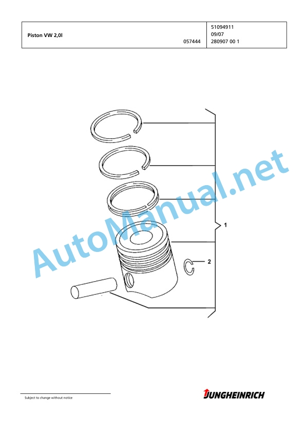Jungheinrich Forklift TFG 320s GE160-420DZ Spare Parts Manual FN423829 3 Jungheinrich Forklift TFG 320s GE160-420DZ Spare Parts Manual FN423829 - Image 3