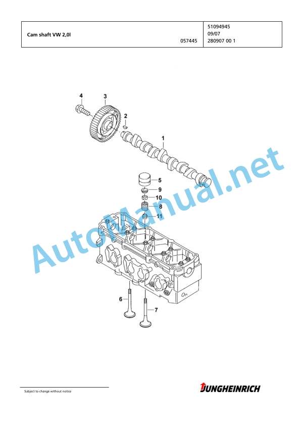 Jungheinrich Forklift TFG 430s G-400ZZ Spare Parts Manual FN423112 3 Jungheinrich Forklift TFG 430s G-400ZZ Spare Parts Manual FN423112 - Image 3