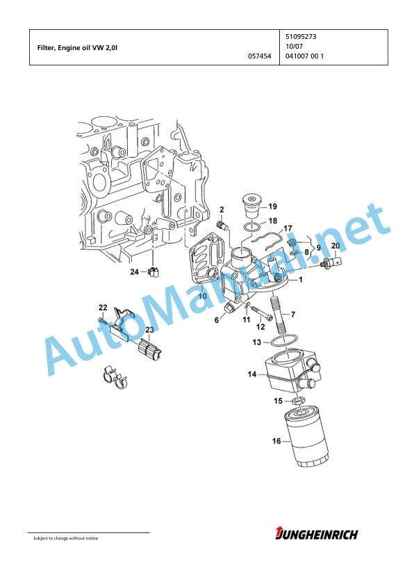Jungheinrich Forklift TFG 430s G100-290ZZ Spare Parts Manual FN423902 3 Jungheinrich Forklift TFG 430s G100-290ZZ Spare Parts Manual FN423902 - Image 3
