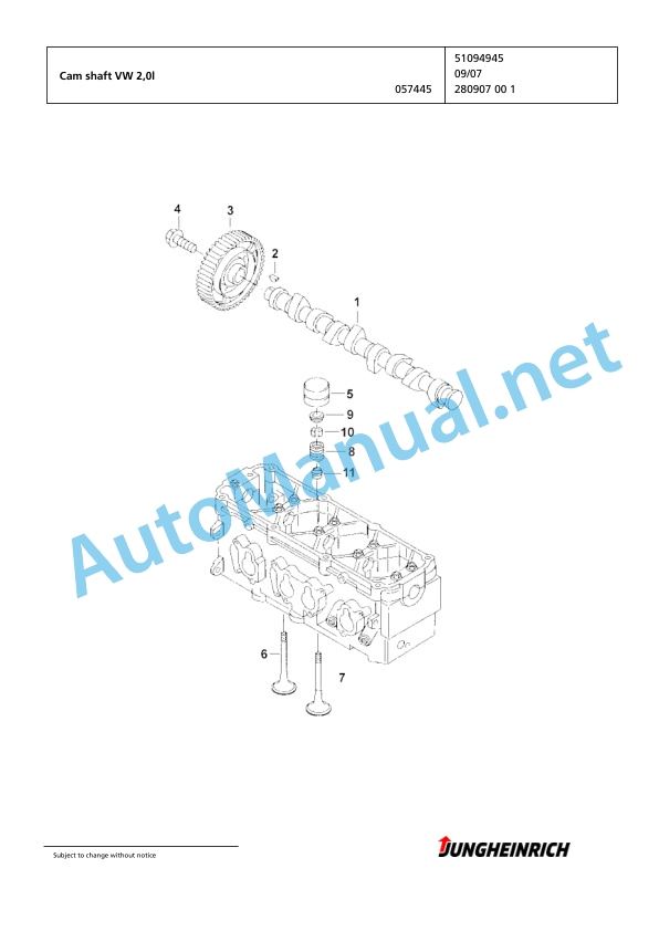 Jungheinrich Forklift TFG 430s GE115-470DZ Spare Parts Manual FN424358 3 Jungheinrich Forklift TFG 430s GE115-470DZ Spare Parts Manual FN424358 - Image 3