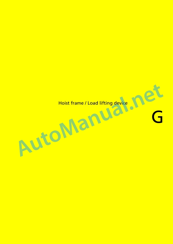 Jungheinrich Forklift TFG 435s G115-480DZ Spare Parts Manual FN425866 4 Jungheinrich Forklift TFG 435s G115-480DZ Spare Parts Manual FN425866 - Image 4