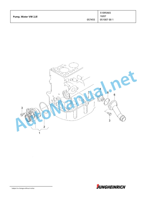 Jungheinrich Forklift TFG 435s GE100-430ZT Spare Parts Manual FN426818 3 Jungheinrich Forklift TFG 435s GE100-430ZT Spare Parts Manual FN426818 - Image 3