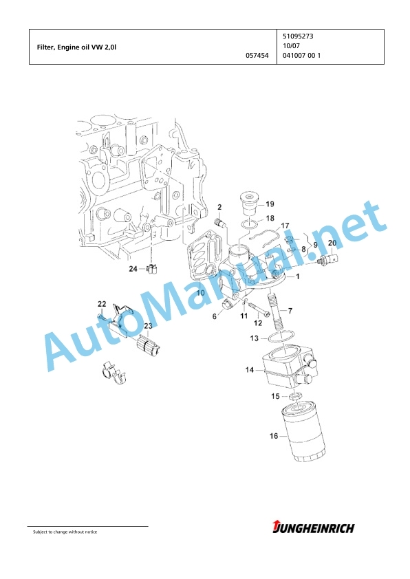 Jungheinrich Forklift TFG 435s GE100-430ZT Spare Parts Manual FN426820 3 Jungheinrich Forklift TFG 435s GE100-430ZT Spare Parts Manual FN426820 - Image 3