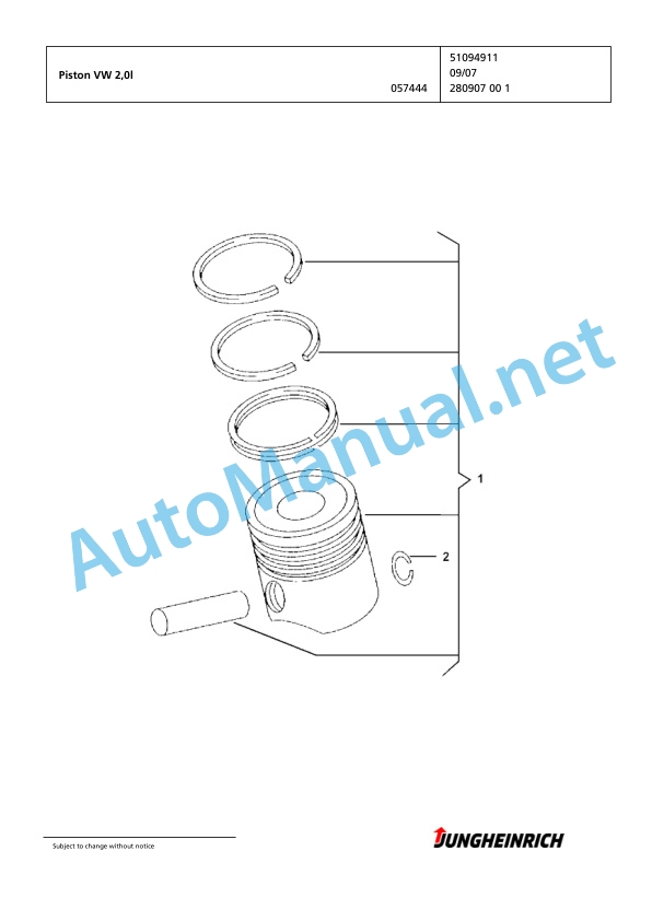 Jungheinrich Forklift TFG 435s GE115-630DZ Spare Parts Manual FN424134 3 Jungheinrich Forklift TFG 435s GE115-630DZ Spare Parts Manual FN424134 - Image 3